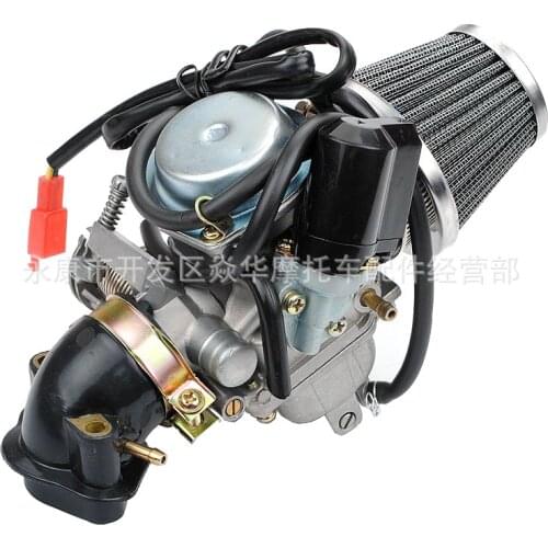 GY6 125-150CC engine carburetor + intake pipe + air filter scooter ATV