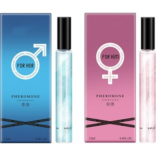 Hot 12ml Pheromones Perfume Spray for Getting Immediate Women Male Attention Premium Scent Great Holiday Gifts