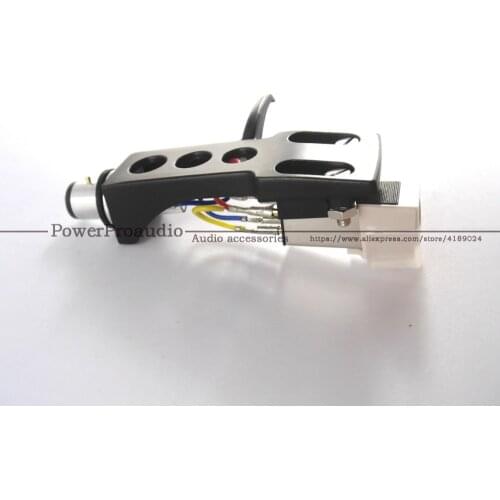 1Set Magnetic Cartridge Stylus + Turntable Headshell 4 Pin Contacts For Phonograph Turntable Gramophone LP Vinyl Needle