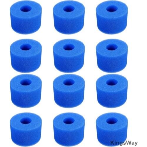 Reusable Washable Swimming Pool Filter Foam Sponge Cartridge For Intex S1 Foam Swimming Accessorie