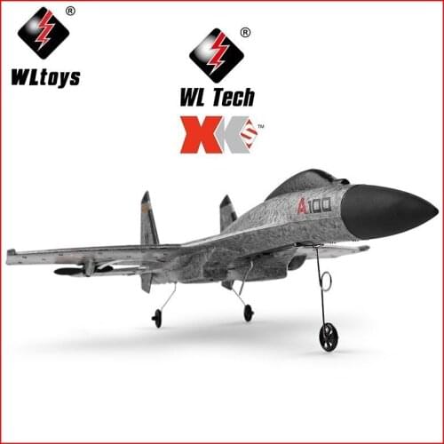 WLtoys A100 RC Airplanes SU-27 3CH 2.4G EPP Composite Material Glider Radio Remote Control Toys Model gift