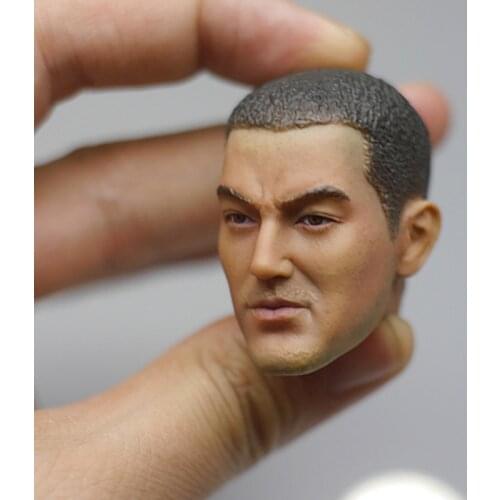 Custom 1/6 Scale Asian Special forces Head Sculpt for 12 inch Action figures Collections