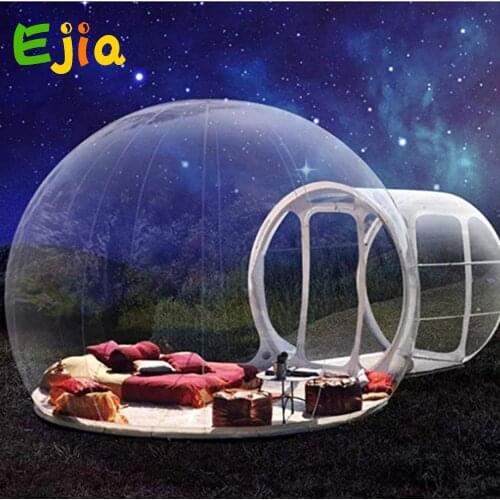 OutDoor Inflatable Bubble House 3M/4M/5M Dia Outdoor Bubble Tent For Camping PVC Bubble Tree Tent/Igloo Tent With Blower
