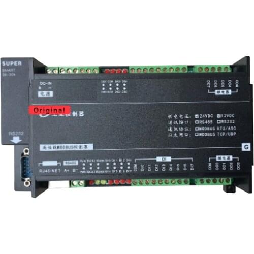 8DO Normally Open Relay Output 8DI Switch Input RJ45 TCP Ethernet IO Module Modbus Controller