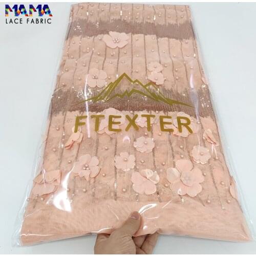 New Style!!! 2021 Latest African Lace High Quality 3D Three Dimensional Carving Net Lace Swiss Voile Lace 100% Cotton Material