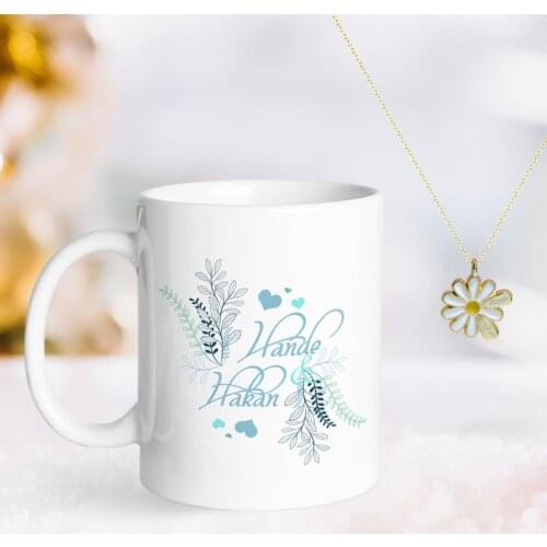 Personalized Valentines Day Mug and Double Is Daisy Kolye-122