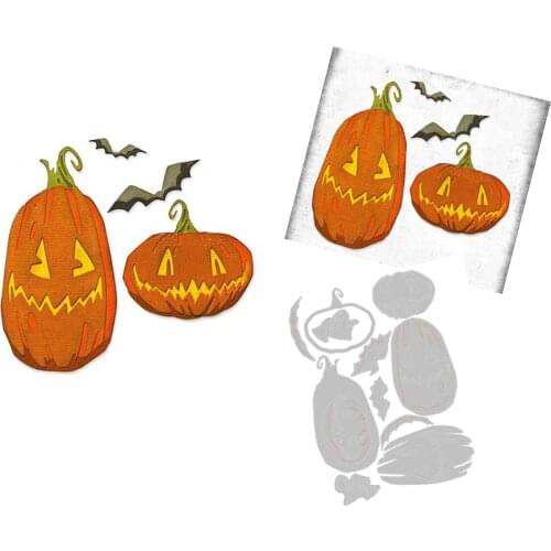 Pumpkin Patch Colorize Metal Cutting Dies Scrapbook Diary Decoration Stencil Embossing Template DIY Greeting Card Handmade 2021