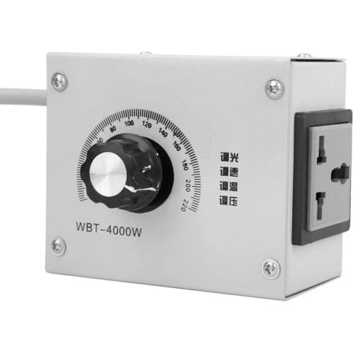 Adjustable power supply 220VAC High Power Controller Motor Speed Dimmer Variable Voltage Controller AU Plug