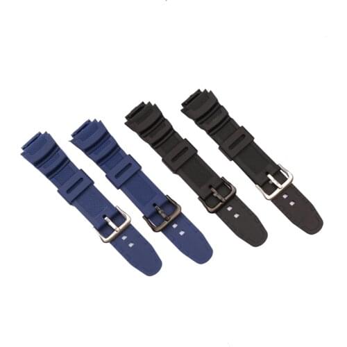 Resin strap male and female pin buckle watch accessories for Casio SGW-300 400 500 AE1200 1300 outdoor sports climbing rubber st