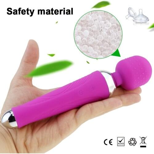 Sex Toys for Woman Clitoris Stimulator Powerful Magic Wand AV Dildo VibratorErotic Adult Toys G Spot vibrating Vagina Massager