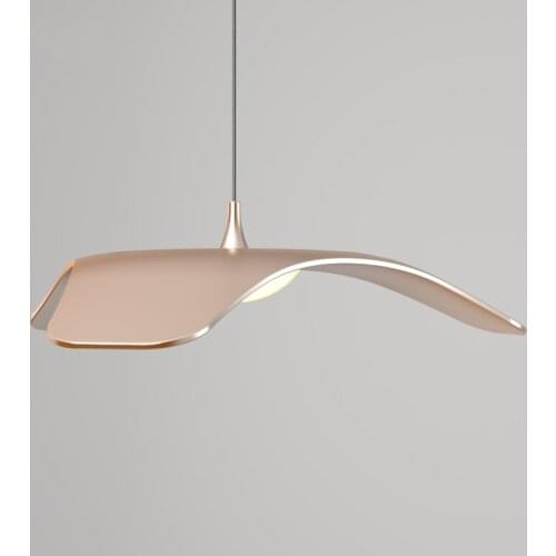 Modern LED dining room living room aluminum pendant lights luminaire lustres led pendant fixture lamp 10W red / gold / gray