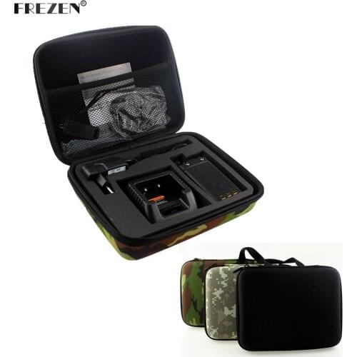 Handbag Storage Box/Bag Two Way Radio Hand Carring Case Bag For BAOFENG UV-5R UV-5RA UV-5RE Plus TYT Walkie Talkie/Interphone
