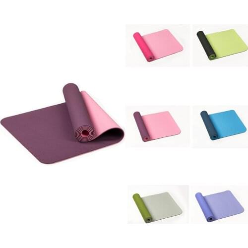 Tappetino Fitness Yoga Mat Classic Pro Yoga Mats TPE Eco Friendly Non Slip Fitness Exercise Mats Gym Colchonetas Gimnasio A10