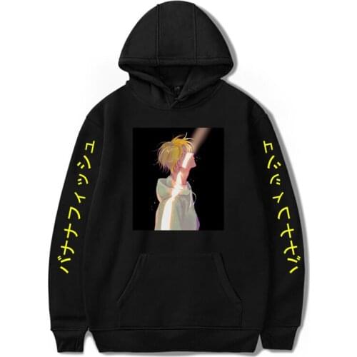 Anime Banana Fish Hoodie Ash Lynx Printed Men/Women Fashion Harajuku Hooded Coat Sweatshirt Unisex Pullover Streetwear Clothes