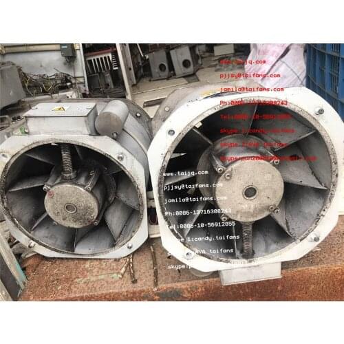 AEROFOIL FAN Amps At 1.2KG/M^3 Air Density 9.5 BT9 TYPE 50Hz 220/240V 420w 20uf CONT RATING SI AOM BS5000 PT II IEC 34.1