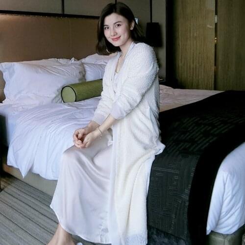 晗琇居 Women's Fleece Robes