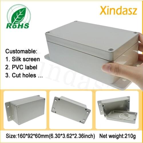 XDW01-35-1)158*90*60mm(6.22*3.54*2.36inch)weatherproof box high quality wall mount enclosures cabinet