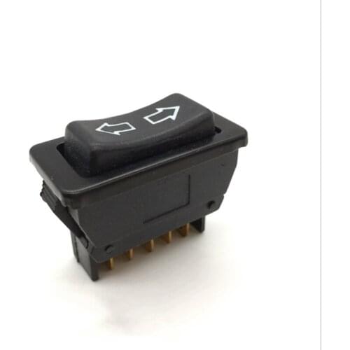 1PCS Black Double arrow self reset Plastic Direct Current 10A/20A 12V/30V DC Auto Car Power Window Switch 5pins