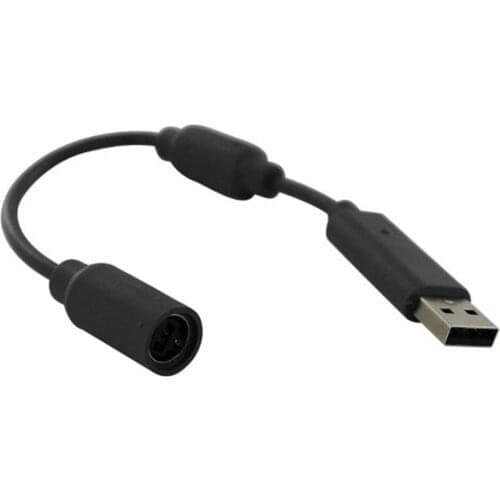 10 pcs USB Breakaway Cable Break off Cable With Filter For Xbox 360