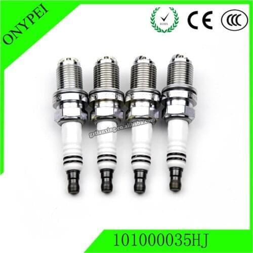 4-6PCS 101000035HJ 7969 BKR6EKUB 3584 Spark Plug For BMW 760Li Mini Cooper A8 Quattro Porsche 911 Passat