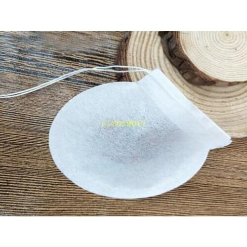 5000pcs/lot Creative Round Shape Tea bags, Disposable food grade Filter Paper Bags coffee bag