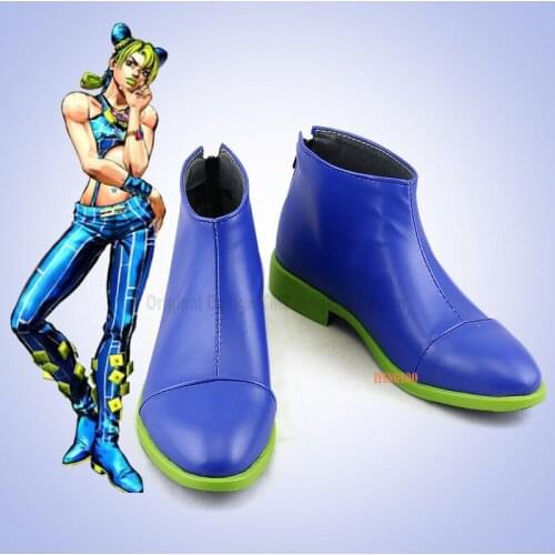 JJoJos BBizarree Adventure 6 Stone Ocean Kujo Jolin Cujoh Jolyne Characters Anime Costume Prop Cosplay Shoes Boots
