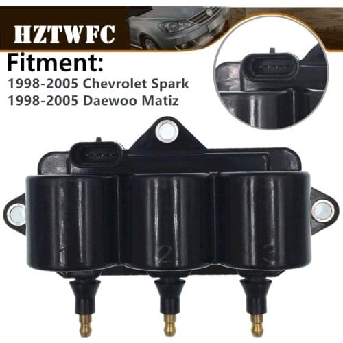 Free Shipping New Ignition Coil For Chevrolet Matiz Spark Daewoo 0.8 1.0 96291054