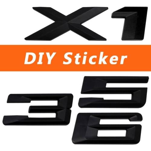 Car Trunk Decoration Emblem Auto Accessories Stickers for BMW M2 M3 X1 X3 X5 X6 Z3 Z4 F10 F20 F30 E60 E90 E53 E34 GT