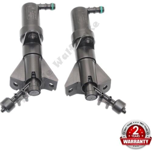 2pcs For VW Passat CC 2013 2014 2015 2016 2017 Car-style Headlight Washer Lift Cylinder Spray Nozzle Jet