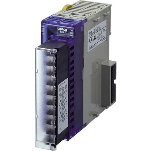 EJ1N-TC4A-QQ CelciuXº In-panel temperature controller basic unit, DIN rail mounting, 4 loops, thermocouple/Pt100/analog input