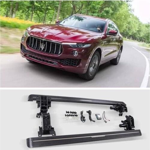 For Maserati Levante 2016 2017 2018 2019 2020 2021 22 Electric Automatic Running Boards Side Step Bar High Quality Motor Pedals