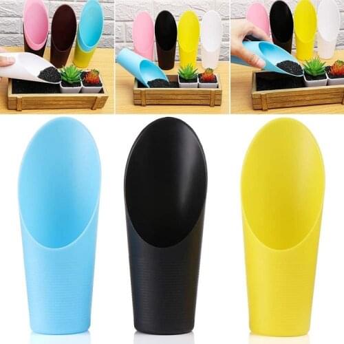Garden Meat Tools Plastic Cups and Buckets Mini Garden Tools Plant Potting Shovels Flower Pot Spoon Potting Tools for Meat Plant