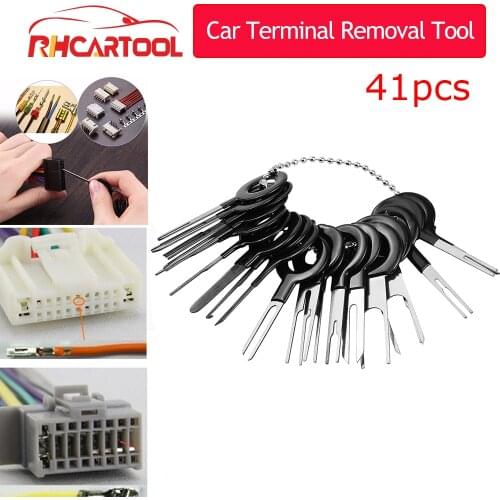 OBD2 for renault for bmw Car Terminal Removal Kit Wiring Crimp Connector Pin Extractor Puller Terminal Repair Professional Tools