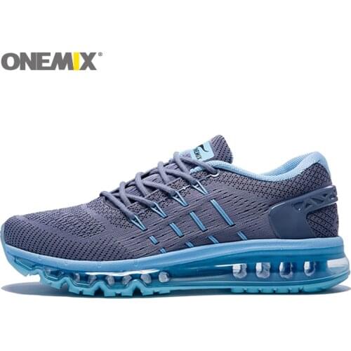 ONEMIX 2021 Mens Running Shoes Air Cushion Sneakers Breathable Sports Shoes Outdoor Comfortable zapatos de Hombre