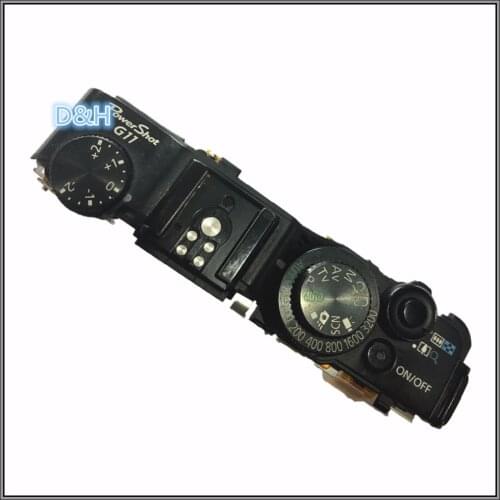 Original G11 Top Cover Control Panel Part Unit For Canon PowerShot G11 Camera Replacement