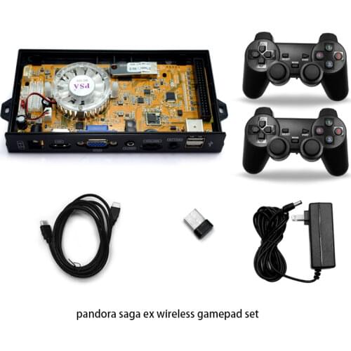 IYO Pandora Box 2021 Newest Wifi 3D 8000 Retro Arcade Games PCB Board 250*3D Games + 7750*2D Games VGA Output Motherboard
