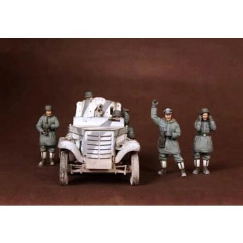 1/35 Resin Figure Model kits 5 figures Armored vehicles are not included Unassambled Unpainted 129