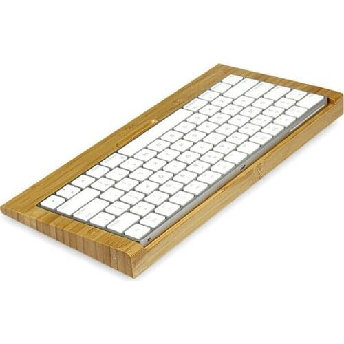 Samdi Wood Bluetooth Keyboard Stand Holder for Apple 2017 Magic Keyboard with Numeric Keypad MQ052LL/A A1843