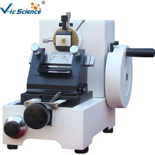 VCM-2508 histology rotary microtome 1~40μm Section thickness range and Class II Instrument classification Microtome