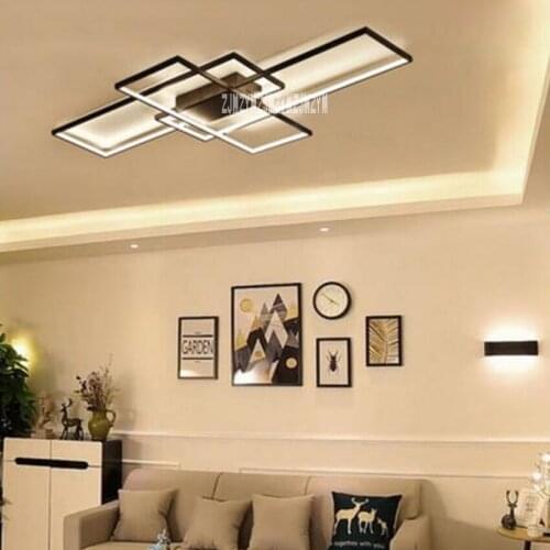 XC-FBL-21 Home Rectangular Ceiling Light Modern Bedroom Ceiling Lamp Fixtures Nordic Style Led Living Room Ceiling Lighting Lamp