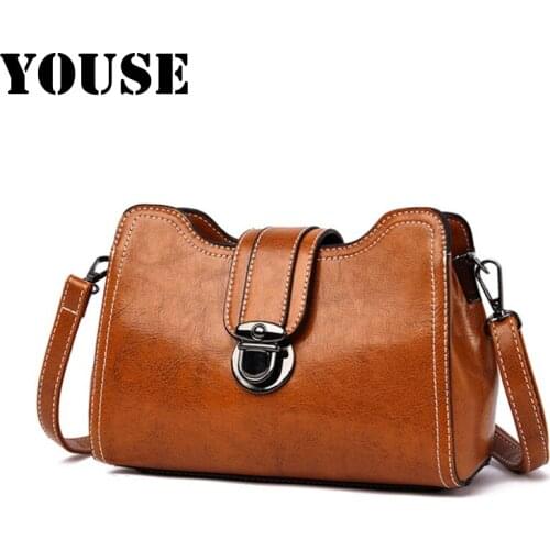 YOUSE Brand 2020 New Fashion Womens Small Square Bag Style One-shoulder Cross-body Fashion Casual Bags Ladies Hand Bags Purse