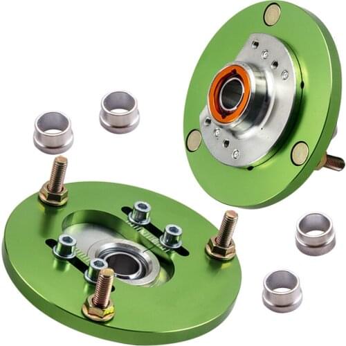 2x Coilover Upper Mount Plates for BMW E46 3 Series 316i 316ti 318i 318Ci 1998-2005 Camber Plate