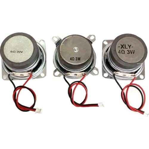 1 piece Early education DIY loudspeaker 4 Ohm 3 Watts / 6 Ohm Speaker box parts 52MM Full frequency Mini speakers/sound system