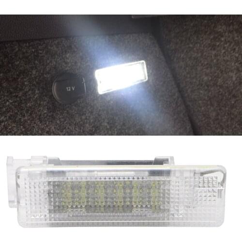 1PC LED Luggage Interior Dome Light Car Trunk Compartment Lamp For VW Golf Mk5 Mk6 Mk7 Passat B6 B7 B8 CC Seat Loen Ibiza