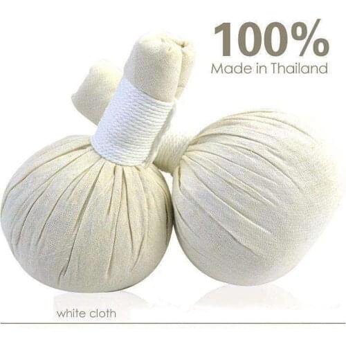 2 X 200g. HOT SPA HERBAL COMPRESS BALL FOR BODY MASSAGE THERAPY Free Shipping