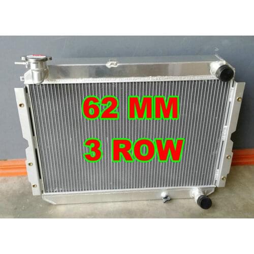 Aluminum Radiator FOR TOYOTA LANDCRUISER 60 Series HJ60 HJ61 HJ62 MT HJ 61/60/62