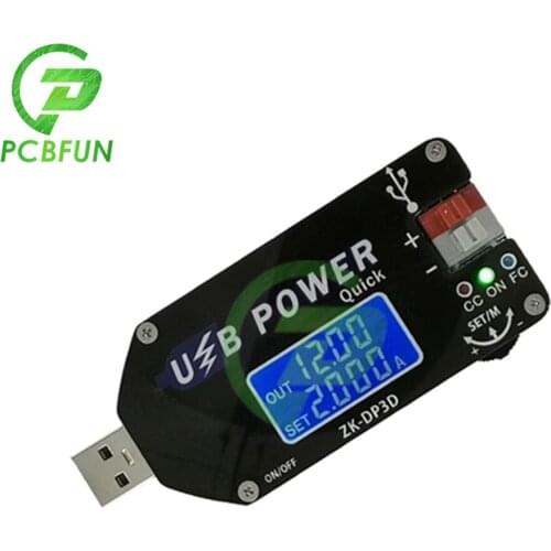 CNC USB Adjustable Voltage Power Supply Module Constant Voltage Constant Current Mobile Boost Module Fan speed Controller 15W