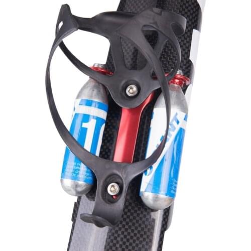 VAUN CO2 Cartridge Holder Bracket Hold 2 x Control Blast CO2 Cartridges for Road bike Water Bottle Cage Mount bicycle part