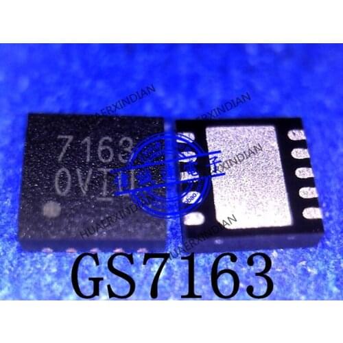 1Pieces new Original GS7163TD-R GS7163 type 7163 TDFN-10 In stock real picture
