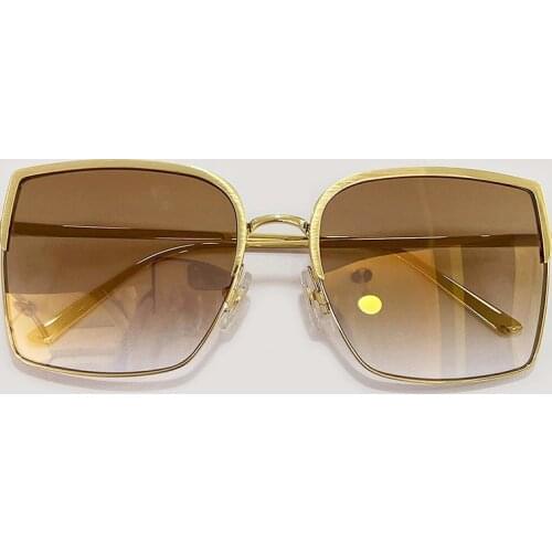 New Square Sunglasses Women Big Frame Fashion Retro Mirror Sun Glasses Female Brand Vintage Lady Lunette De Soleil Femme